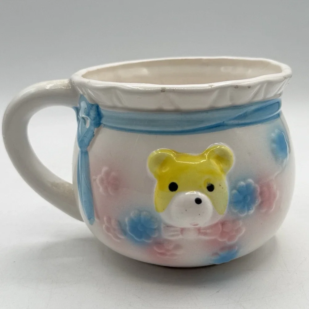 Vintage Giftwares Co. Nancy Pew‎ Baby Room Ceramic Planter Decorative Mug READ